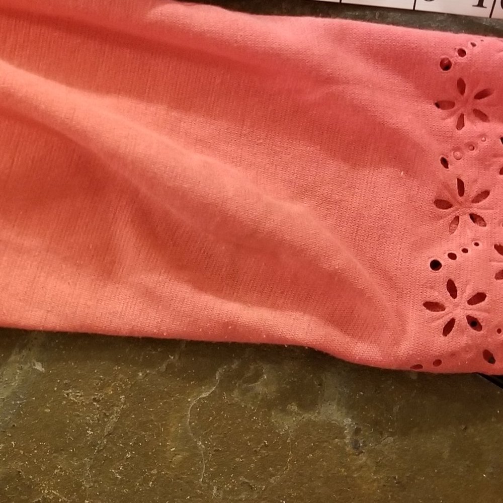 COPY - COPY - Laser Cut Peach Top - Picture 6 of 9